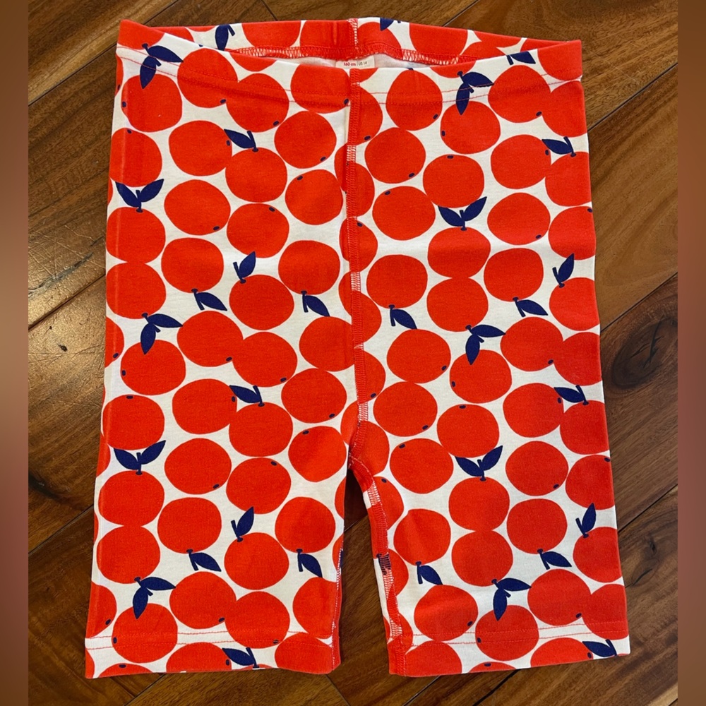 NEW Hanna Andersson Orange and Blue Orange Print Pajama Set Size 160cm / 14 - Picture 3 of 8